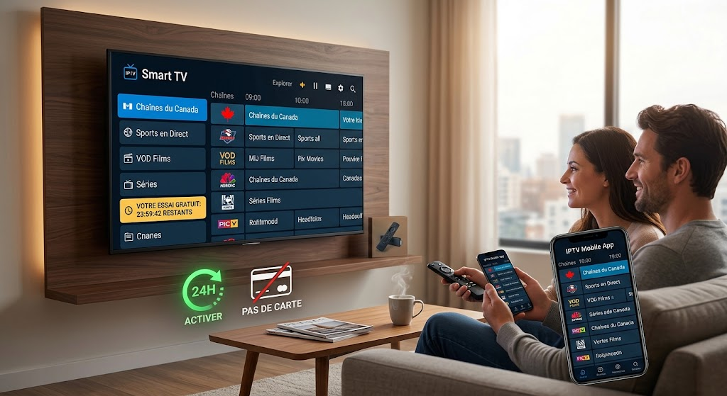 IPTV Essai Gratuit